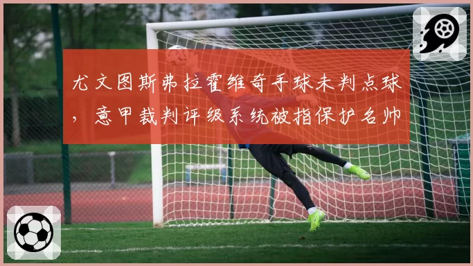 尤文图斯弗拉霍维奇手球未判点球,意甲裁判评级系统被指保护名帅对比国米劳塔罗手球点球